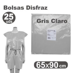 BOLSA DISFRAZ GRIS 65x90 cm