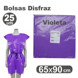 BOLSA DISFRAZ VIOLETA 65x90 cm