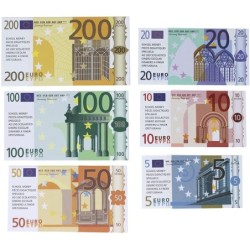PACK 60 BILLETES EURO