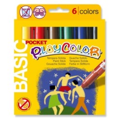 PLAYCOLOR POCKET 6 COLORES...