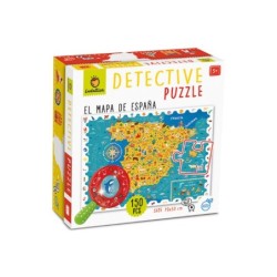 DETECTIVE PUZLE MAPA DE...