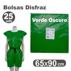 BOLSA DISFRAZ VERDE OSCURO...