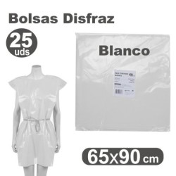 BOLSA DISFRAZ BLANCA 65x90 cm