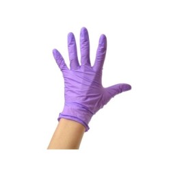 GUANTES NITRILO VIOLETA...