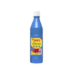 TEMPERA JOVI AZUL CYAN 500 ML.