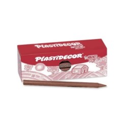 CAJA 25 PLASTIDECOR MARRON...