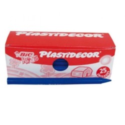 CAJA 25 PLASTIDECOR AZUL...