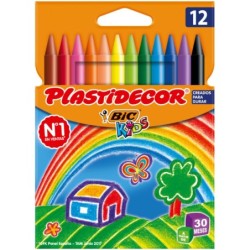 PLASTIDECOR 12 COLORES...