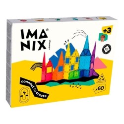 JUEGO MAGNETICO IMANIX 60 PCS