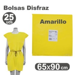 BOLSA DISFRAZ AMARILLA...