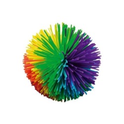 PELOTA POM POM SILICONA 65 MM.