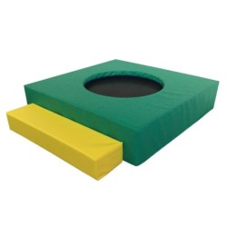 TRAMPOLIN + PROTECCION CON...