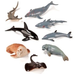 ANIMALES MARINOS 8 FIGURAS