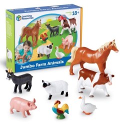 ANIMALES GRANJA JUMBO 7...