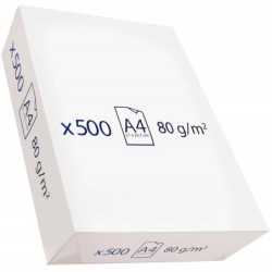 PAPEL A4 BLANCO 80 GR....