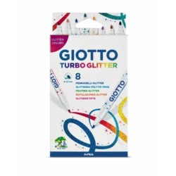 8 ROTULADORES GLITTER...