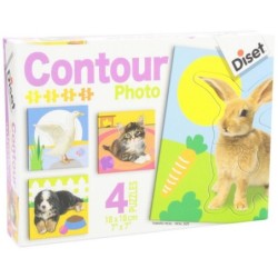 PUZLE CONEJITO CONTOUR...