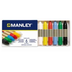 CERAS MANLEY 6 COLORES...