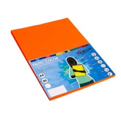PAPEL A4 NARANJA 100 H...