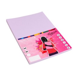 PAPEL A4 LILA 100 H