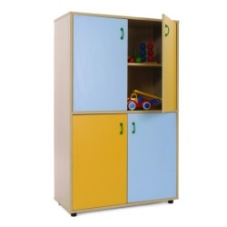 MUEBLE MEDIO ARMARIO 4 PUERTAS