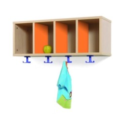 MUEBLE PERCHERO 4 CASILLAS...