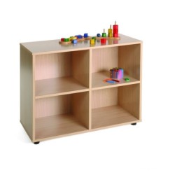 MUEBLE BAJO 4 CASILLAS