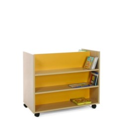CARRO LIBRERIA DOBLE FRONTAL
