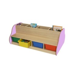 BANCO LIBRERIA DOBLE 8 NIÑOS