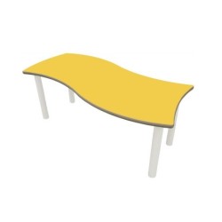 MESA RECTANGULAR ONDA...