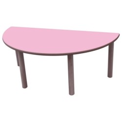 MESA SEMIREDONDA 120 CM...