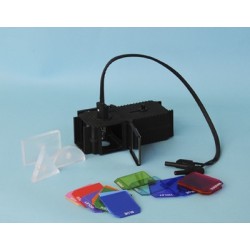 CAJA DE LUZ Y JUEGO DE OPTICA
