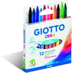 GIOTTO CERA ESTUCHE 12 COLORES