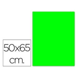 CARTULINA VERDE FLUOR 50*65...