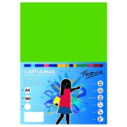 CARTULINA A4 VERDE BILLAR...