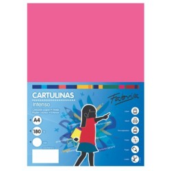 CARTULINA A4 FUCSIA 100 H