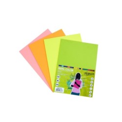 PAPEL A4 FLUOR 100 H. 80 GR. 