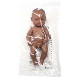 MUÑECO BEBE AFRICANO 32 CM