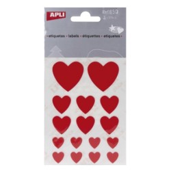 BOLSA CORAZONES ROJOS