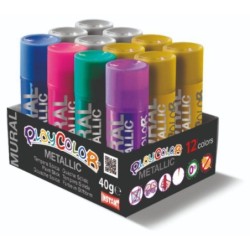 PLAYCOLOR METALIC 40 GR....