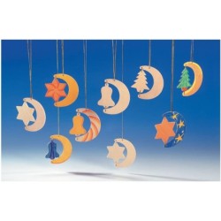 12 COLGADORES NAVIDAD DE...