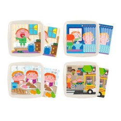 SET 4 PUZZLES: HÁBITOS...