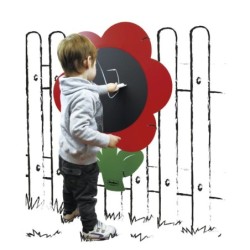 SET 3 PIZARRAS GIGANTES FLOR