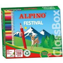 LAPIZ ALPINO SCHOOLPACK 288...