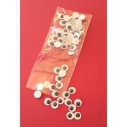 BOLSA 50 OJOS MOVILES...