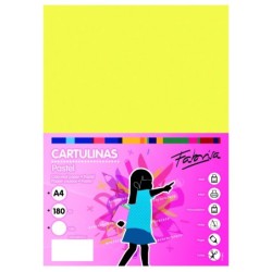 CARTULINA A4 AMARILLO CL...