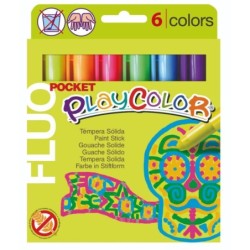 PLAYCOLOR FLUO POCKET 6...